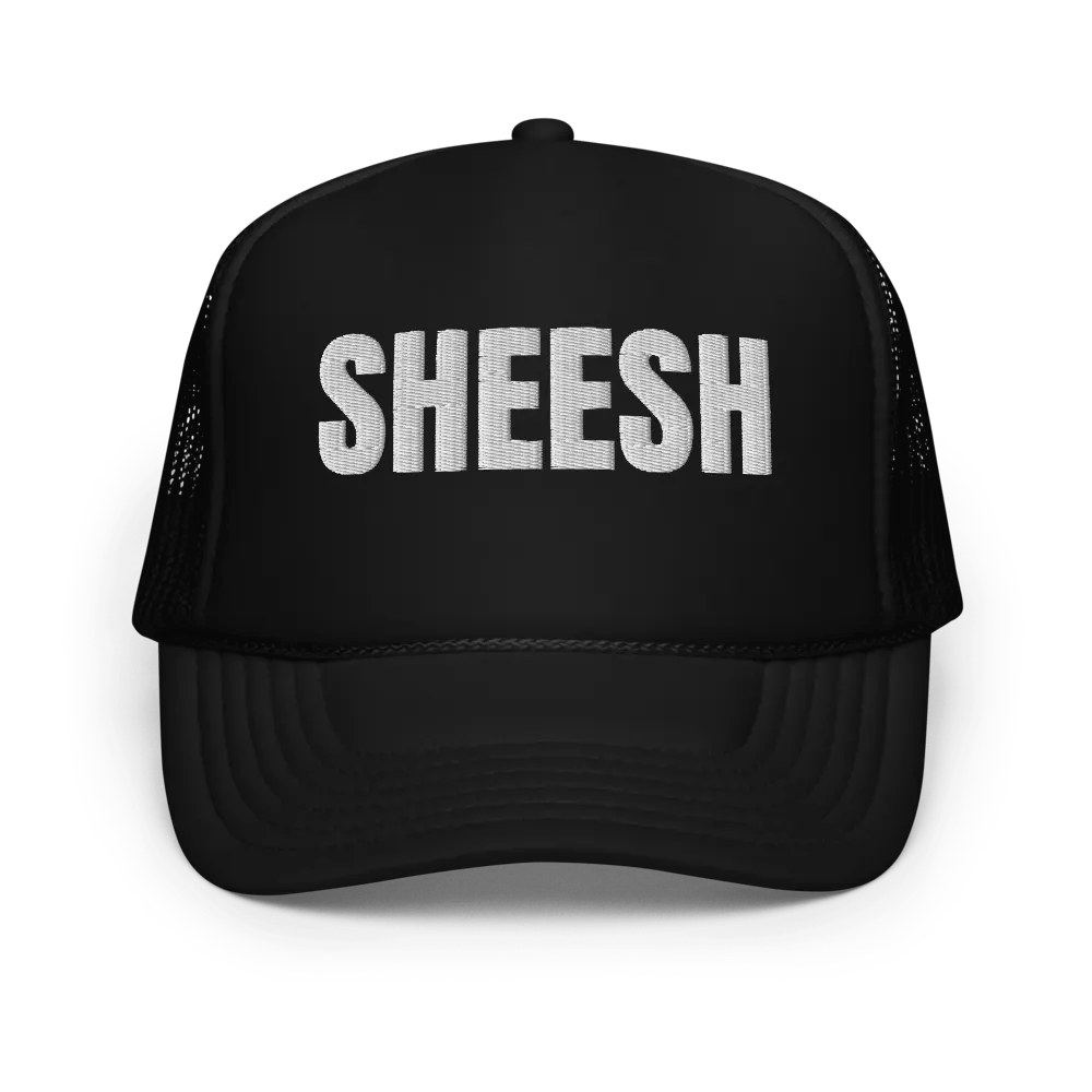 Sheesh - Embroidered Trucker Cap Hat product image (1)