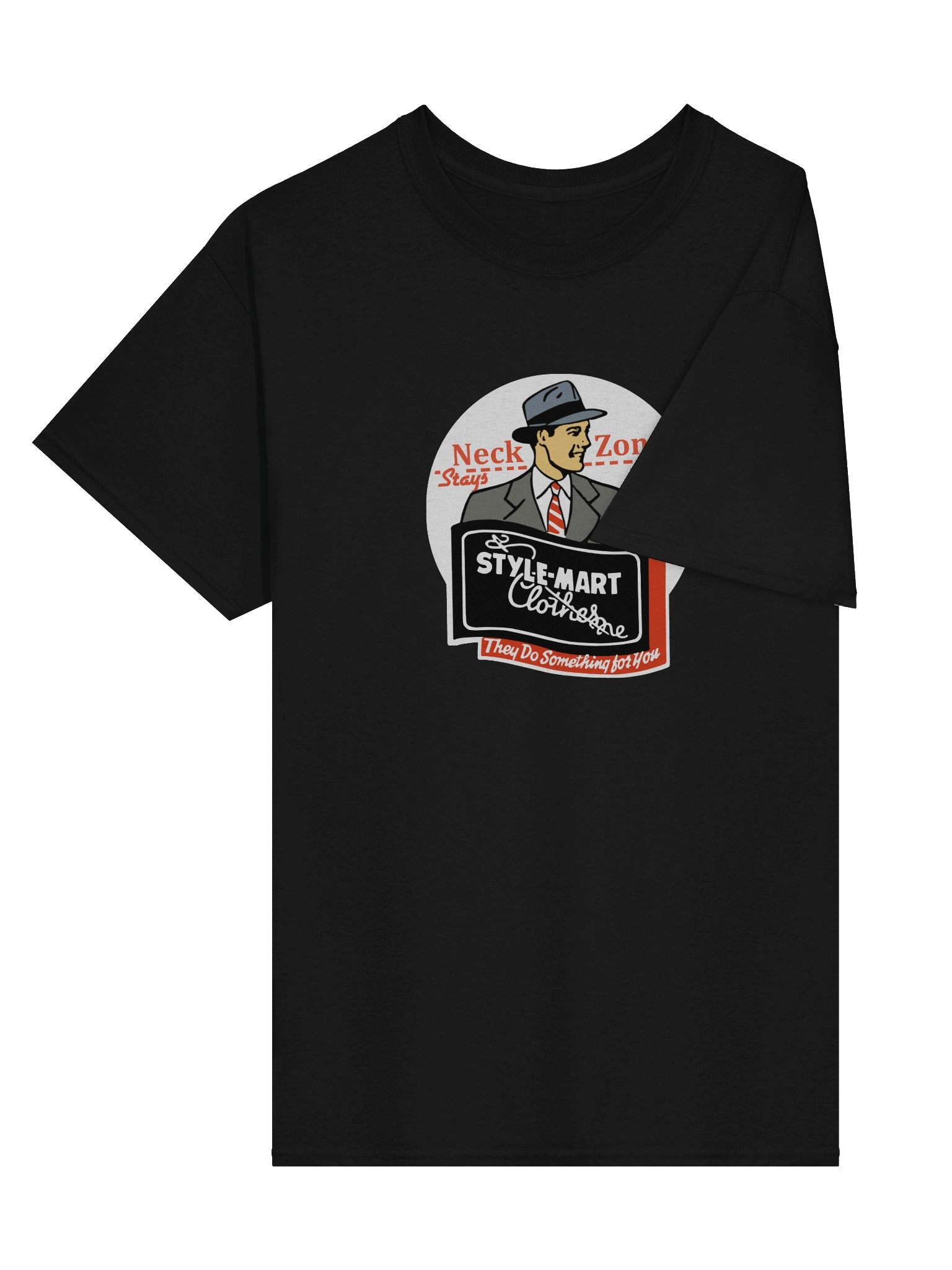 'Style-Mart Neck Zone' T-Shirt — Dark product image (16)