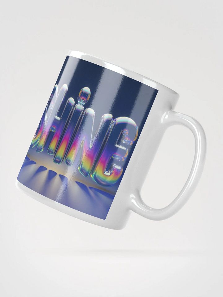 SHINE #Motivational Glossy Mug - White product image (4)
