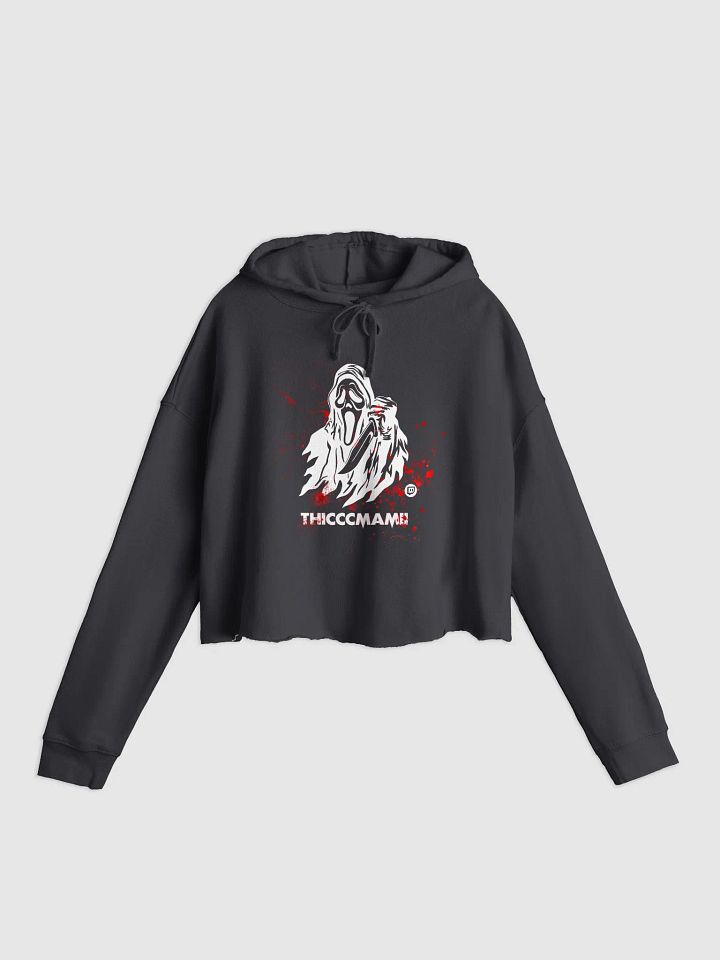 ghosty crop hoodie product image (1)