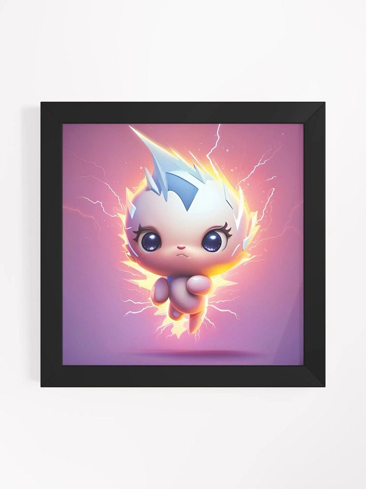 Framed Electric Creature Poster product image (1)