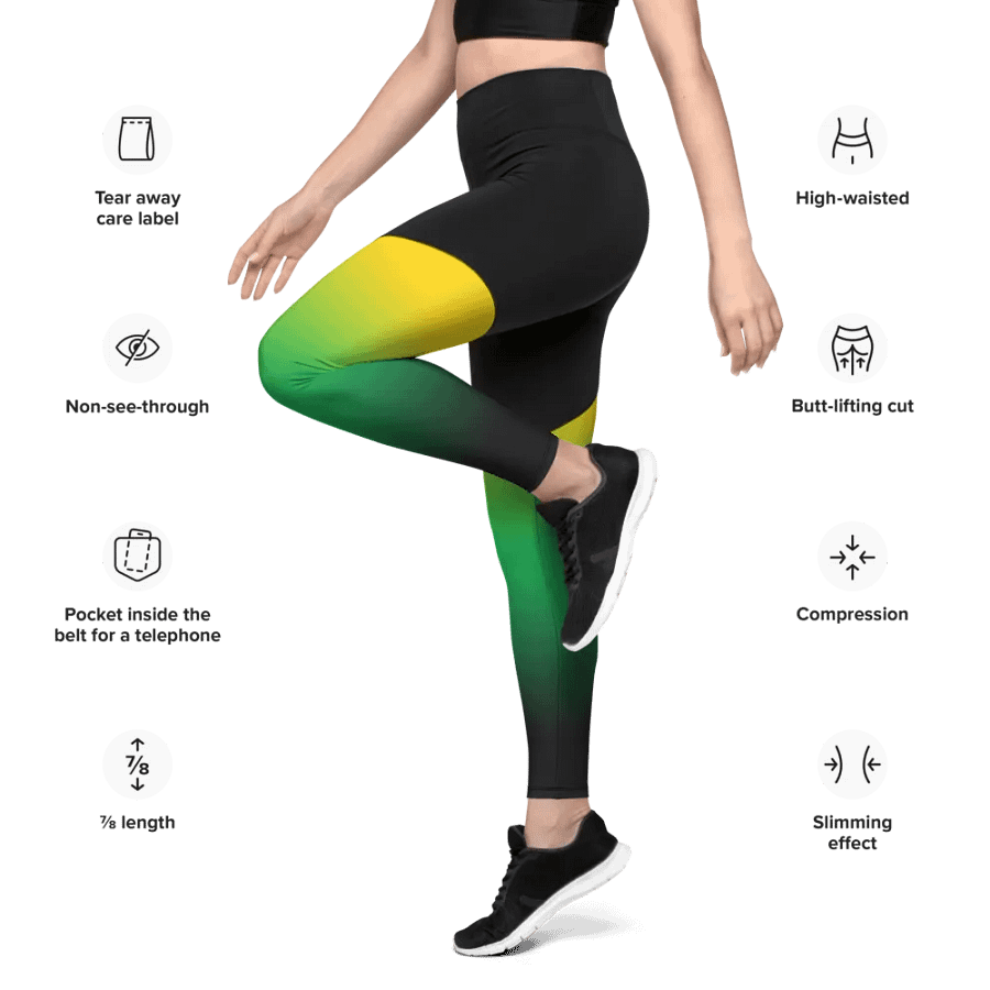 Jamaica Color Leggings product image (12)