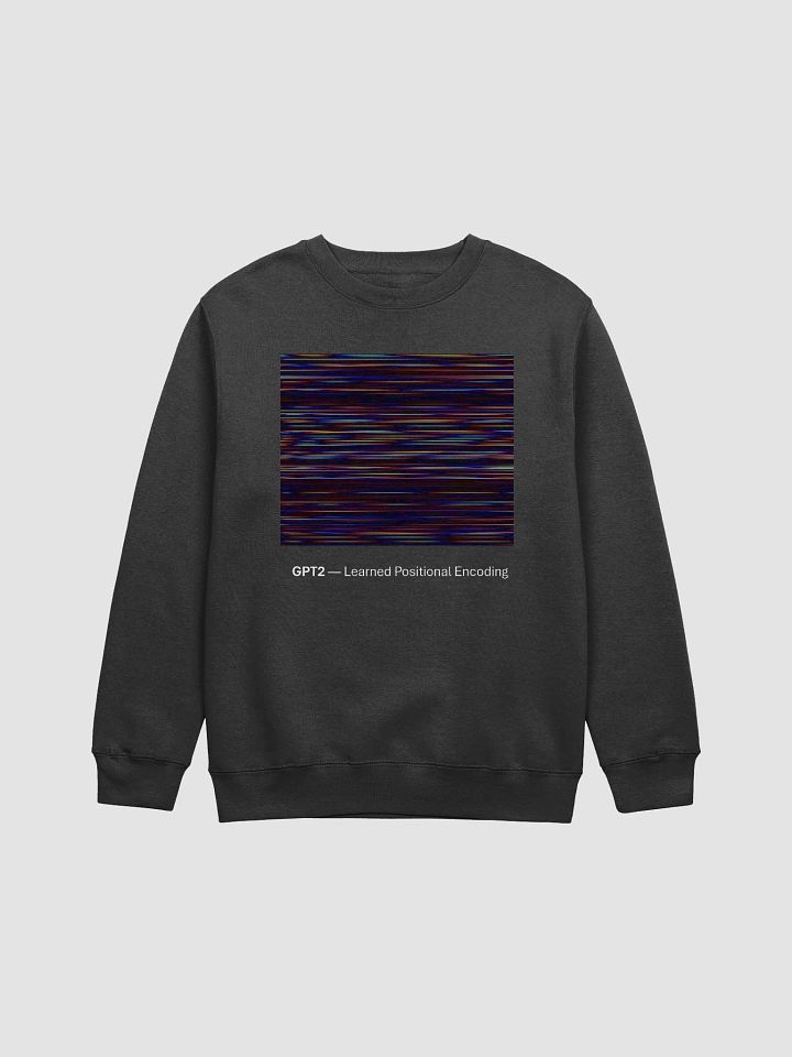 GPT2 Visualization sweatshirt (up to 3XL) product image (1)