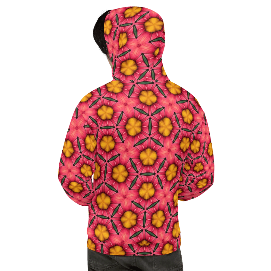 Geometric Bloom Unisex Hoodie product image (1)
