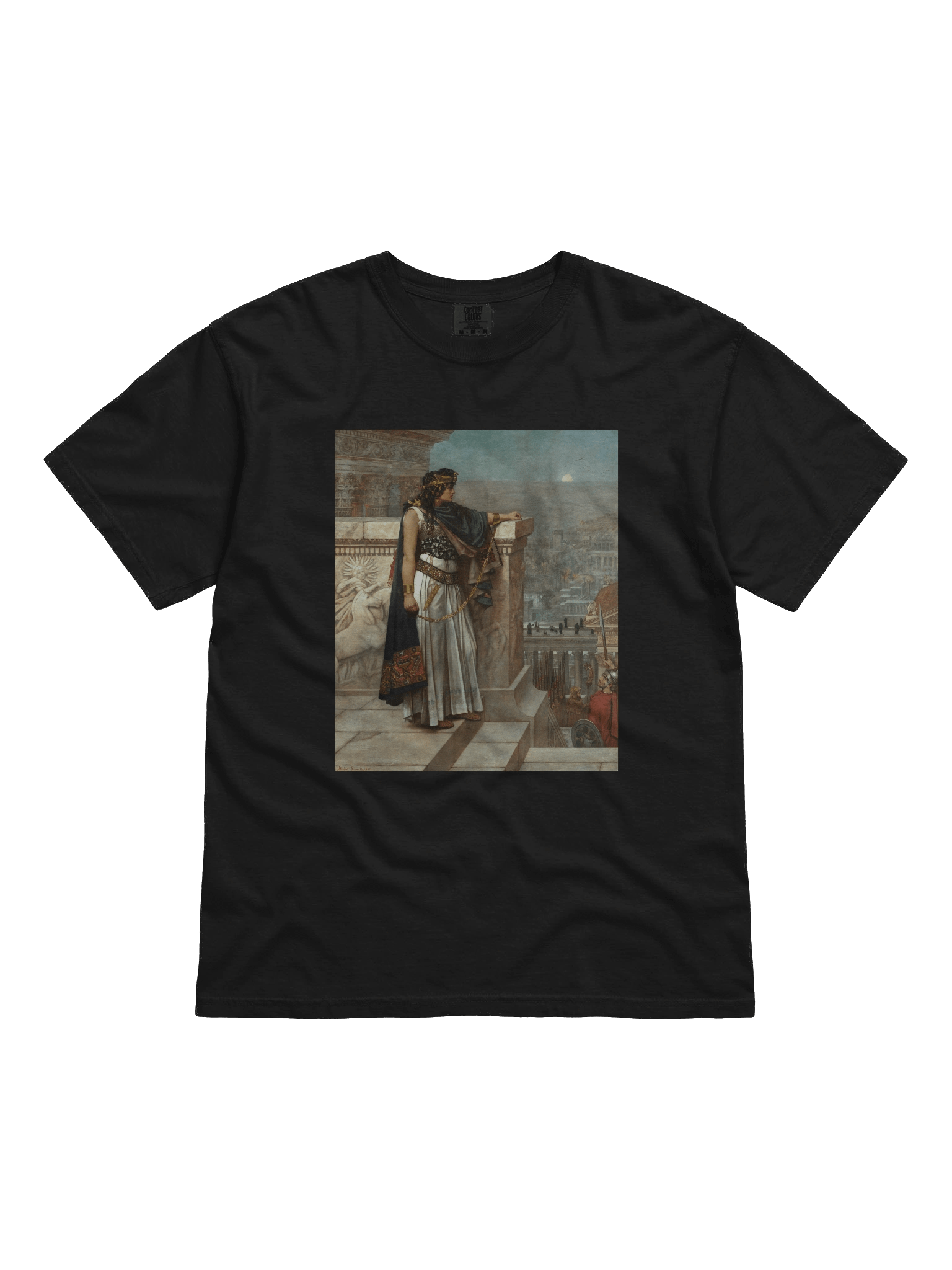 "Queen Zenobia's Last Look Upon Palmyra" by Herbert Schmalz T-Shirt product image (3)