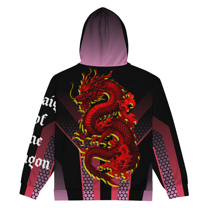 Dragon's Fury Zip Hoodie product image (2)