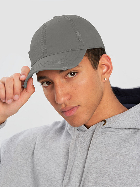 Photo showing Otto Distressed Dad Hat