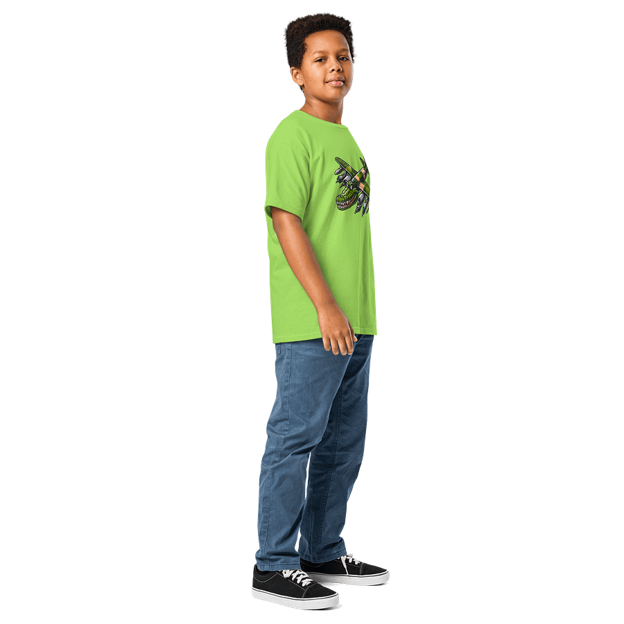 Cartoon Bombardiro Crocodilo – Kids Tee product image (23)