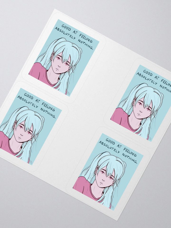 good at feeling absolutely nothing sticker product image (2)