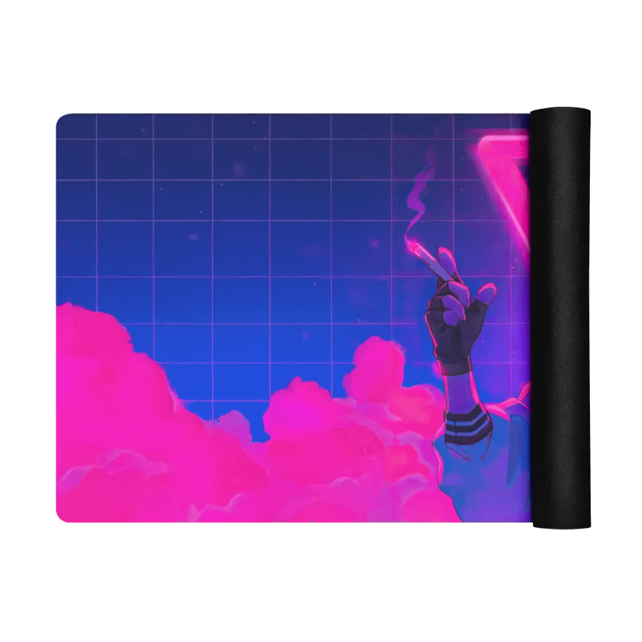 Neon Cat Yoga Mat product image (3)