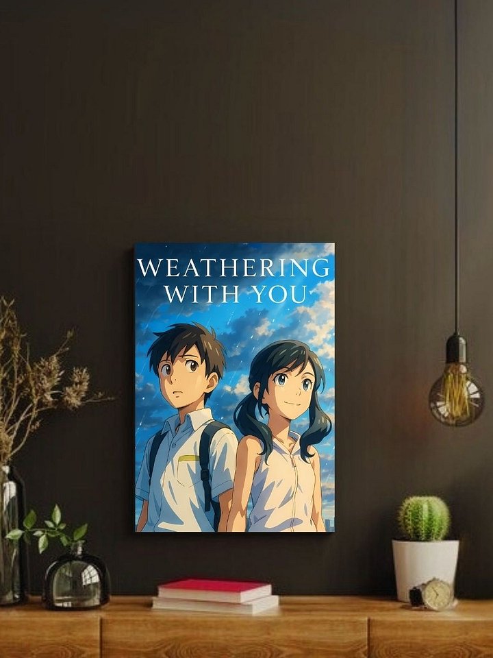 Weathering With You – Hodaka & Hina Skybound Hope – 8x10 Metal Print product image (2)