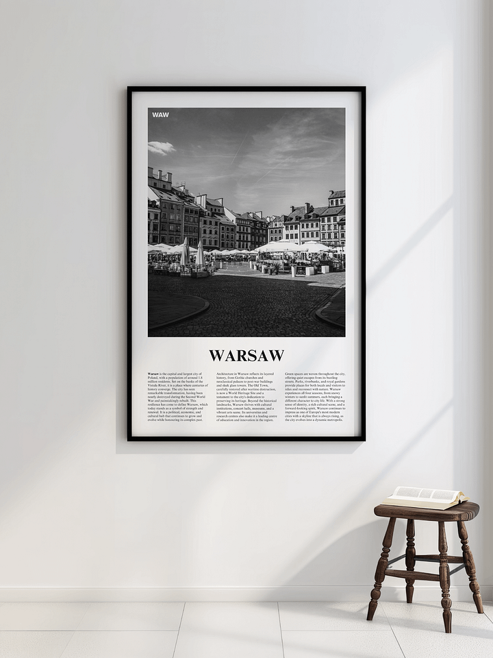 Warsaw 03 Newspaper Poster product image (2)