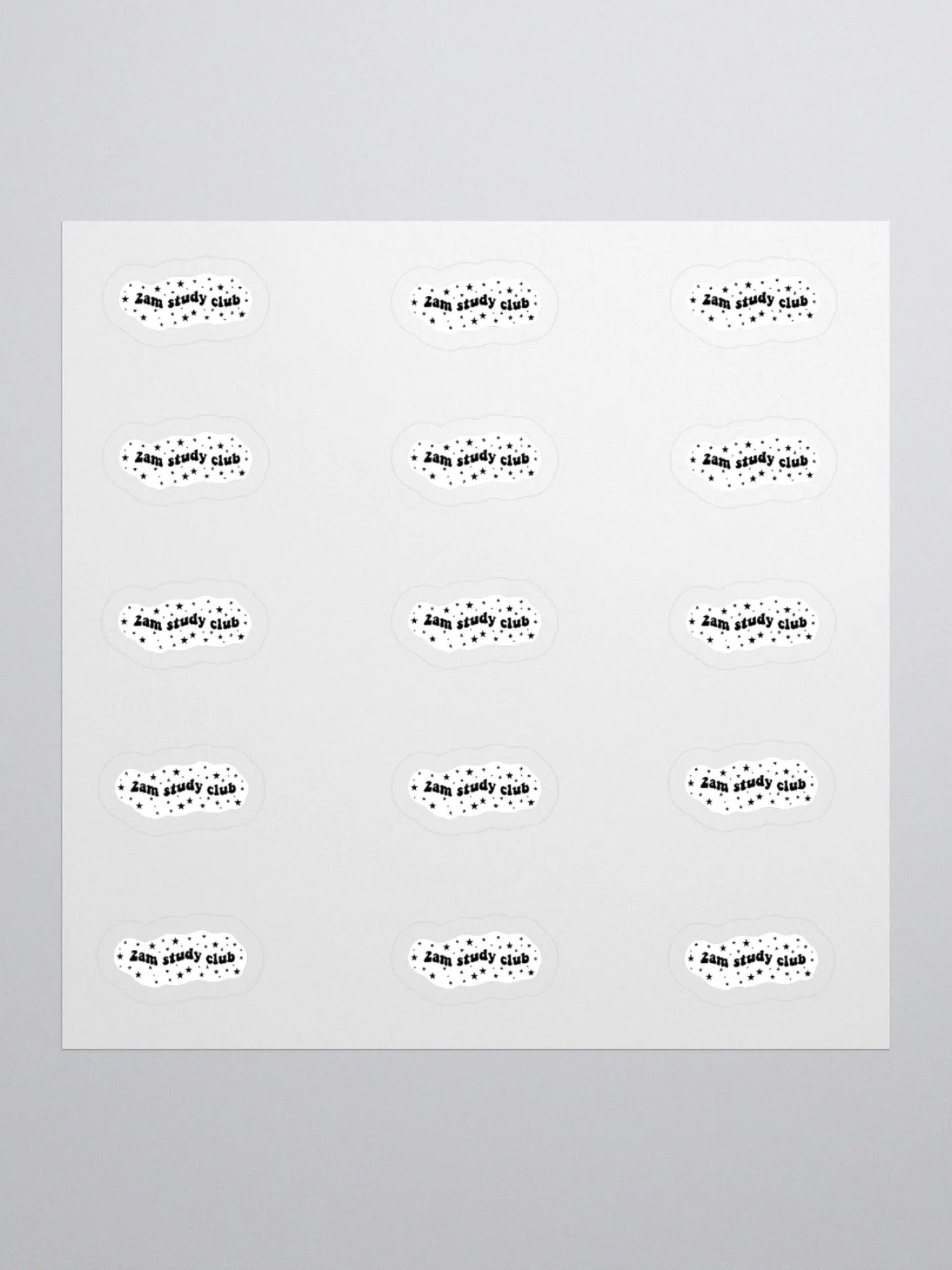 2 am Study Club Sticker (SMALL Sheet) product image (1)
