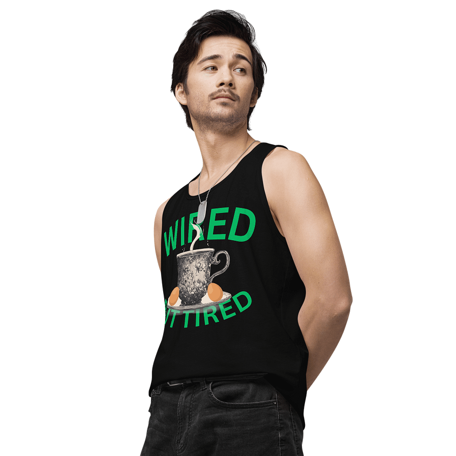 Wired But Tired Tank Top product image (4)