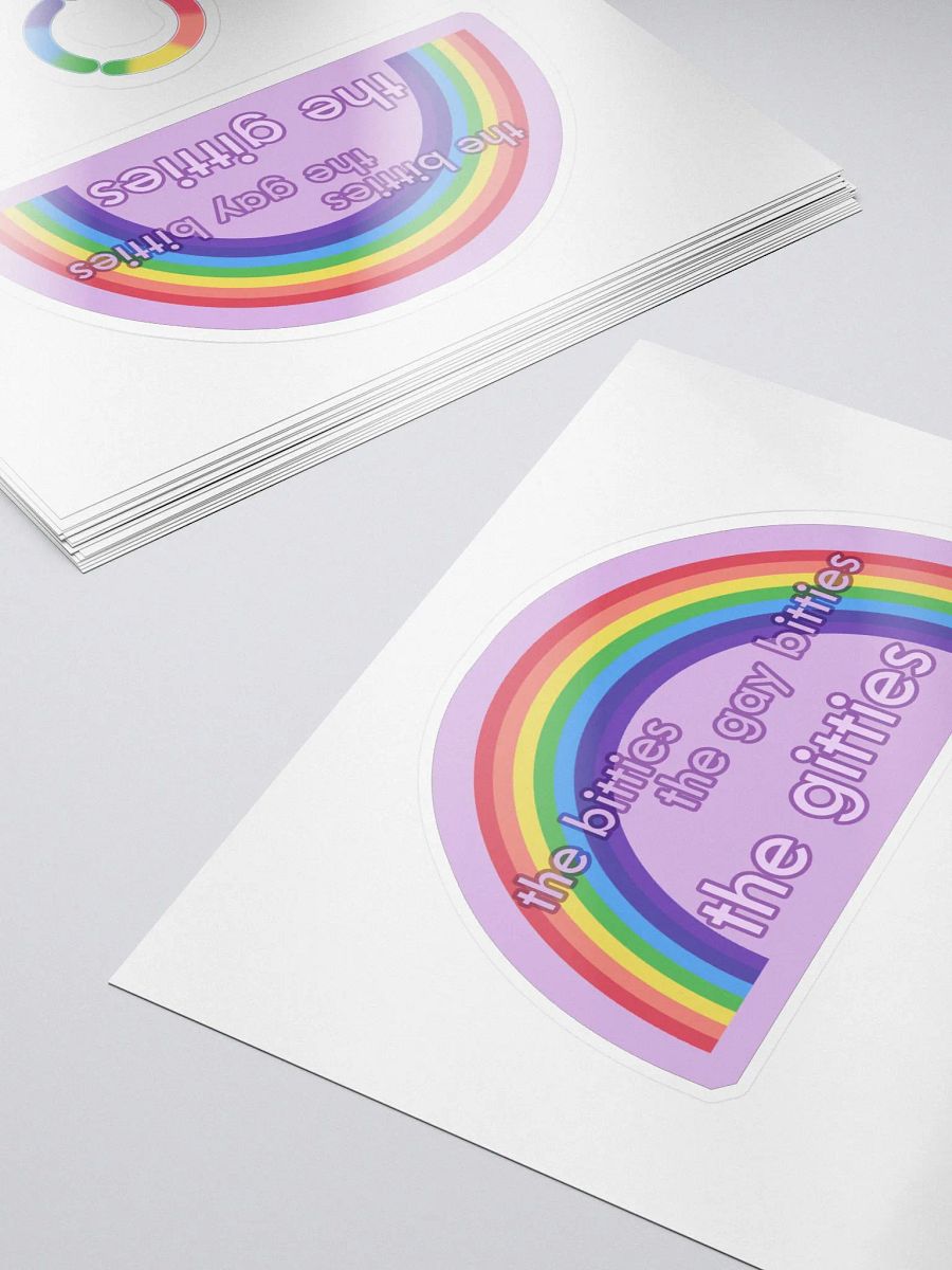 Gay Bitties: Detroit Become Gay Sticker Sheet product image (5)