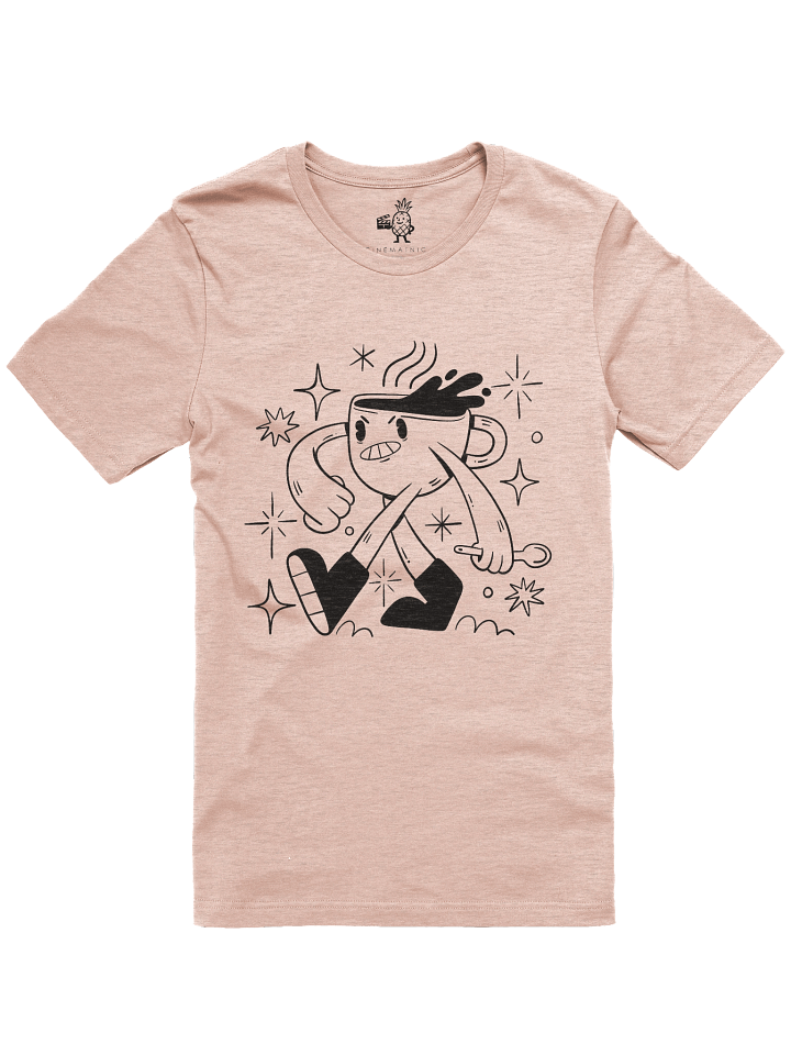 Angry Coffee Mug Man Unisex T-Shirt product image (1)