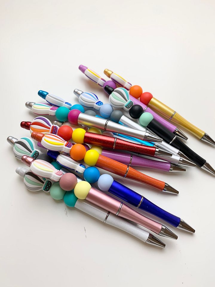 Custom Beaded pens | Silicone beaded pens product image (2)