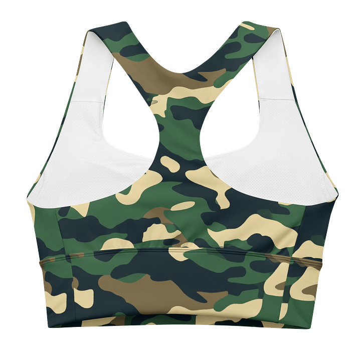 Jungle Camo Sports Bra product image (2)