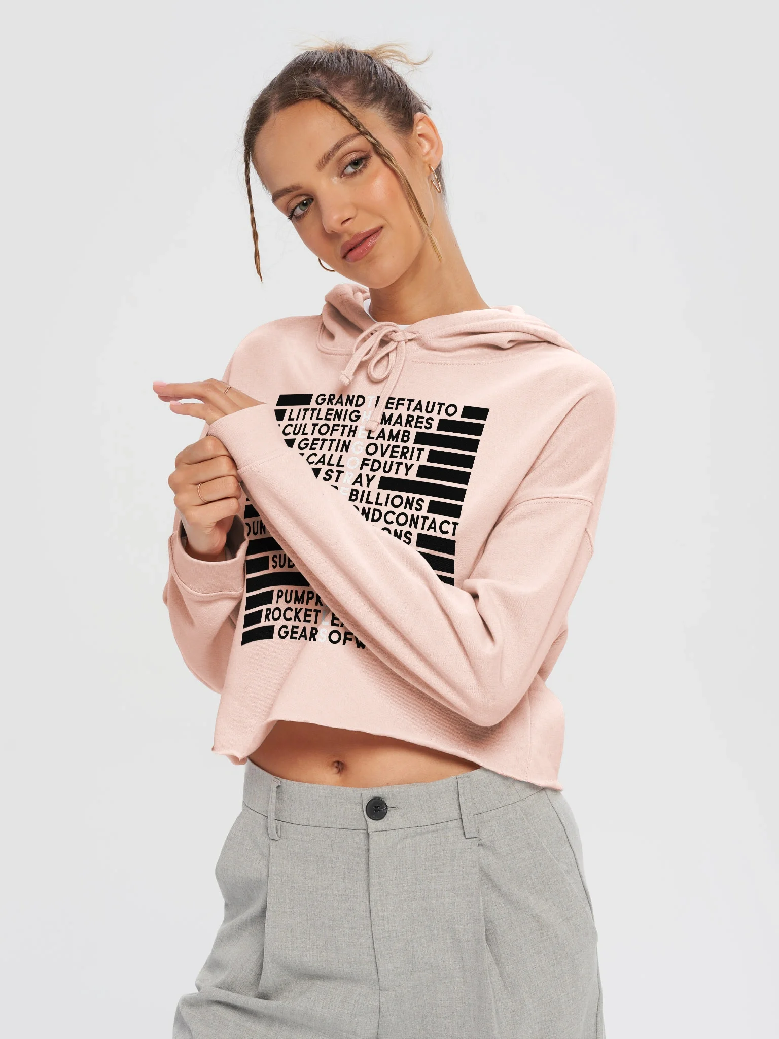Variety is the Spice of Life - Independent Trading Co. Women’s Lightweight Cropped Hoodie product image (25)