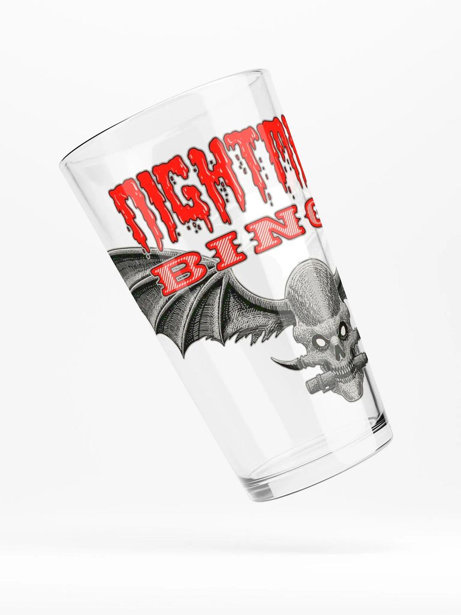 Nightmare Bingo Pint Glass product image (5)
