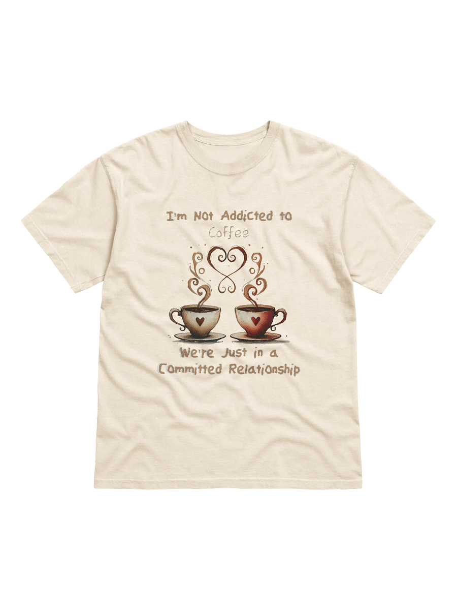 Coffee Committed Relationship Comfort Colors Garment-Dyed Heavyweight Tee product image (1)