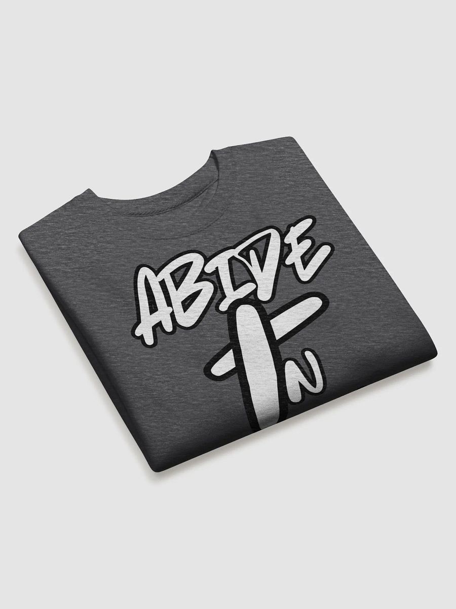 Abide In Him Christian Clothing Premium Sweatshirt product image (3)