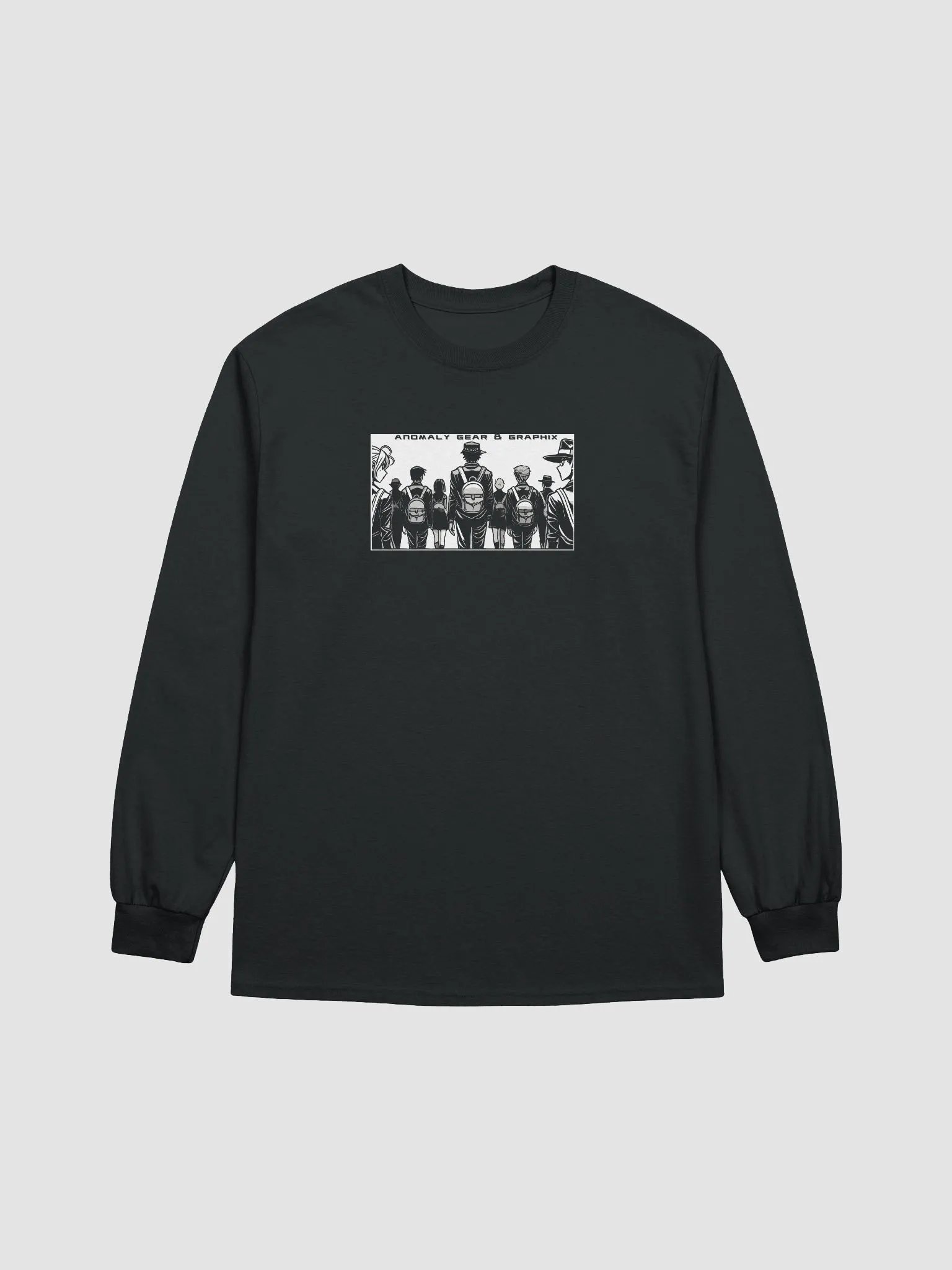 Stay Strange Manga Long Sleeve Tee product image (1)