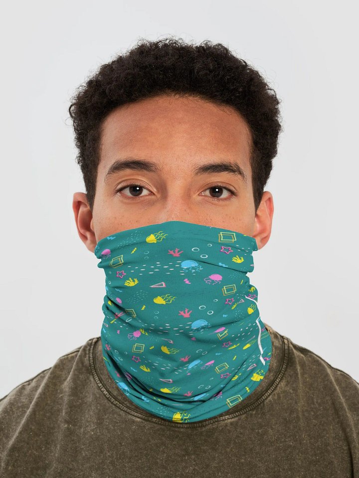 Shifty Seas pattern neck gaiter product image (2)