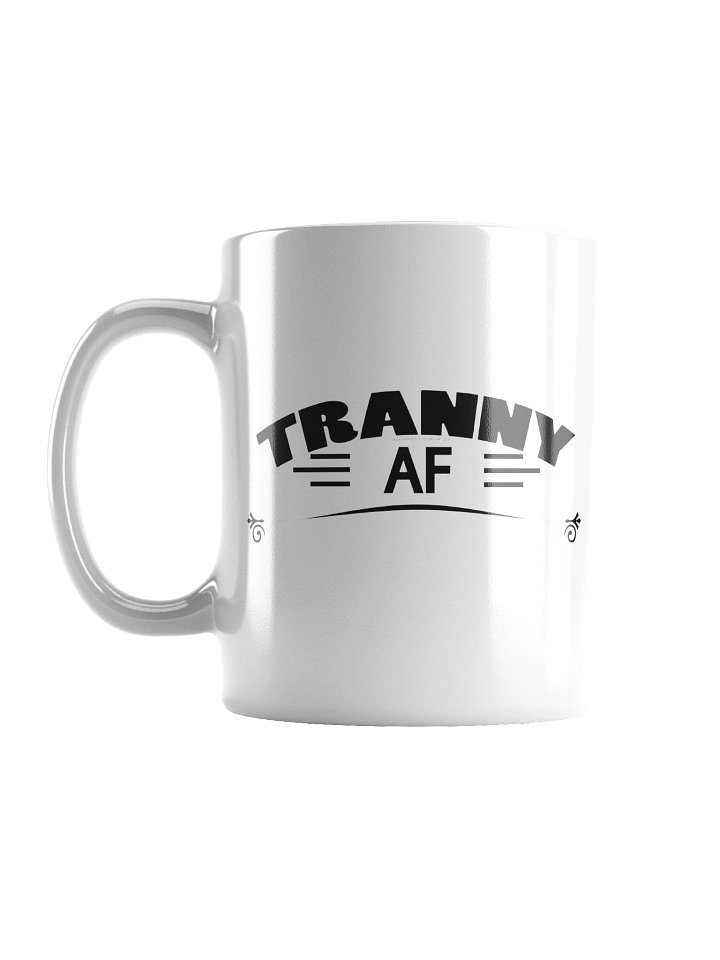 [Buck Angel Shop] Tranny AF - Ceramic Mug [white] product image (2)