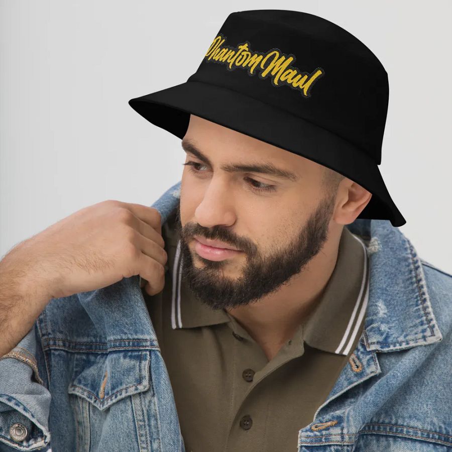 'PhantomMaul' Bucket Hat Yellow Lettering product image (11)