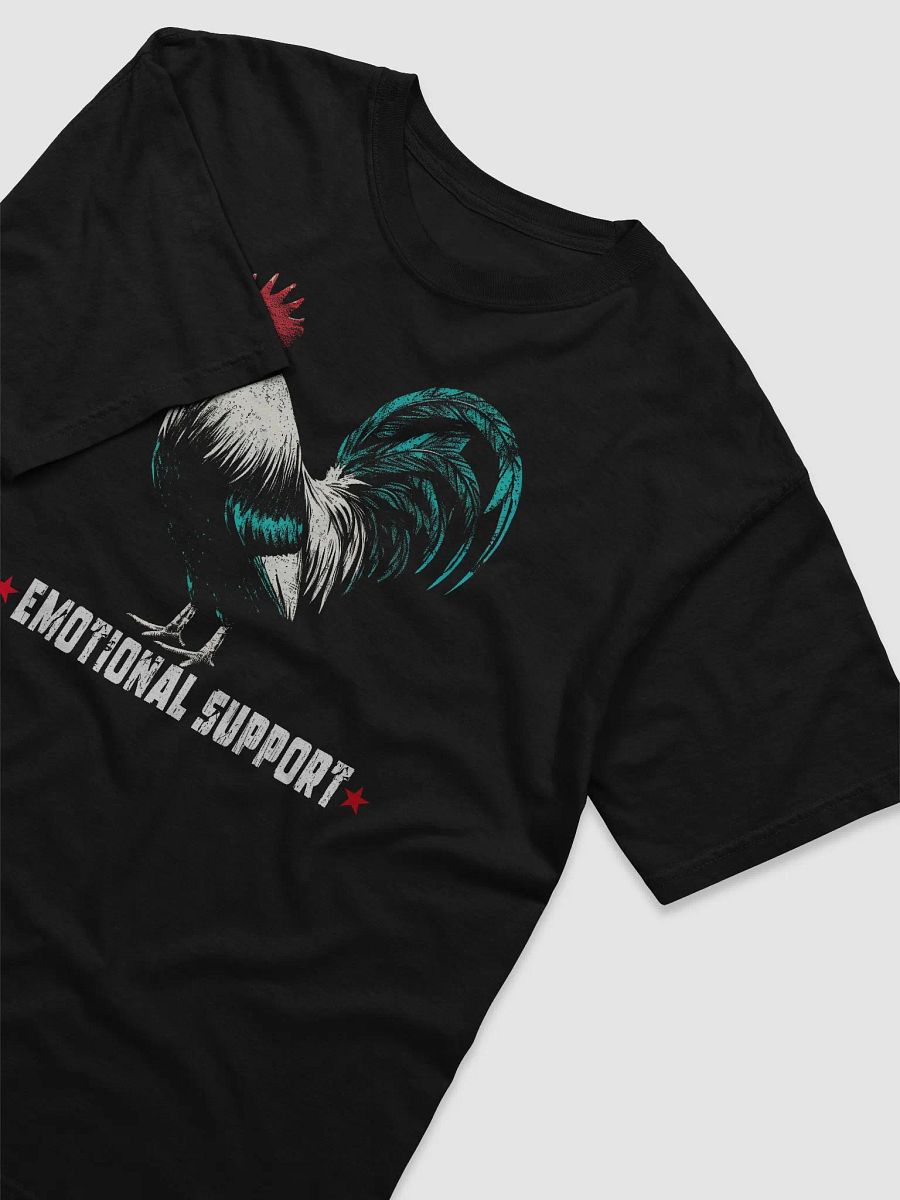 Blackout Comfort: Emotional Support Rooster - Heavyweight T-Shirt product image (3)