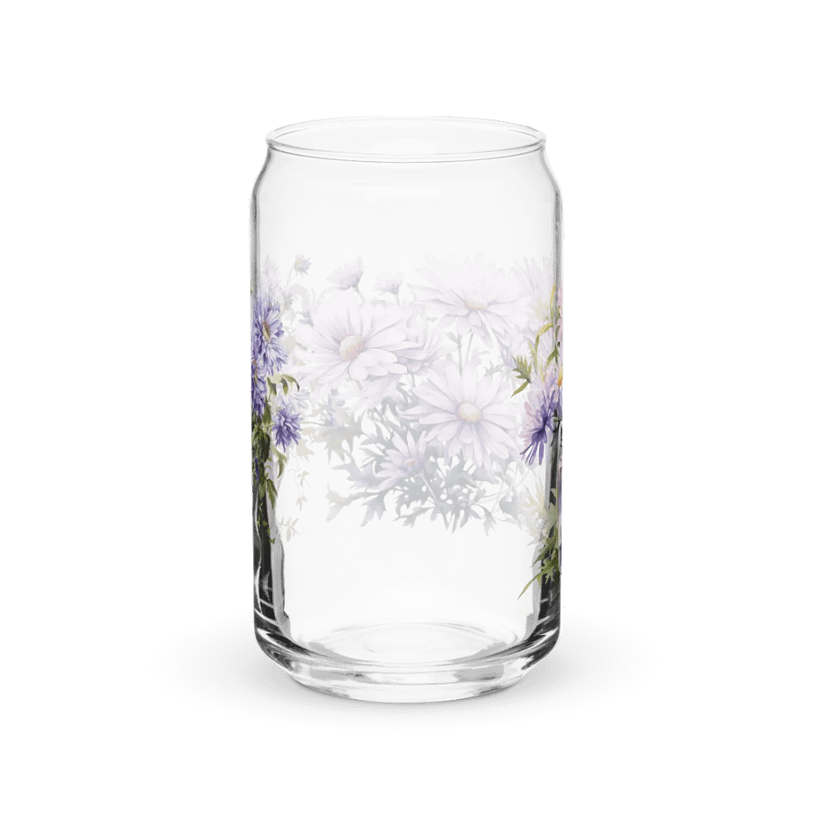 Daisy Delight Glass Can Sipper product image (2)