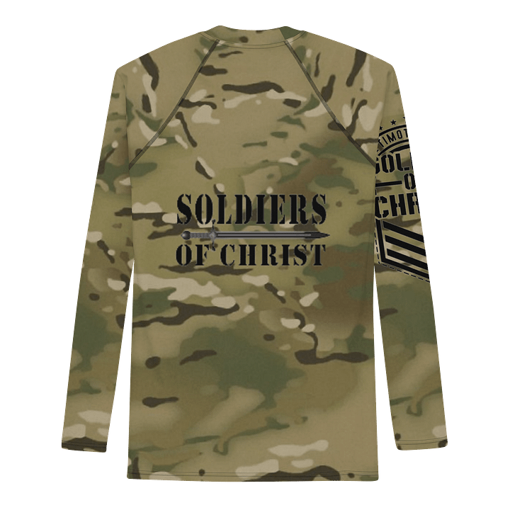Faithful Camo: Men's Rash Guard - Multicam product image (2)