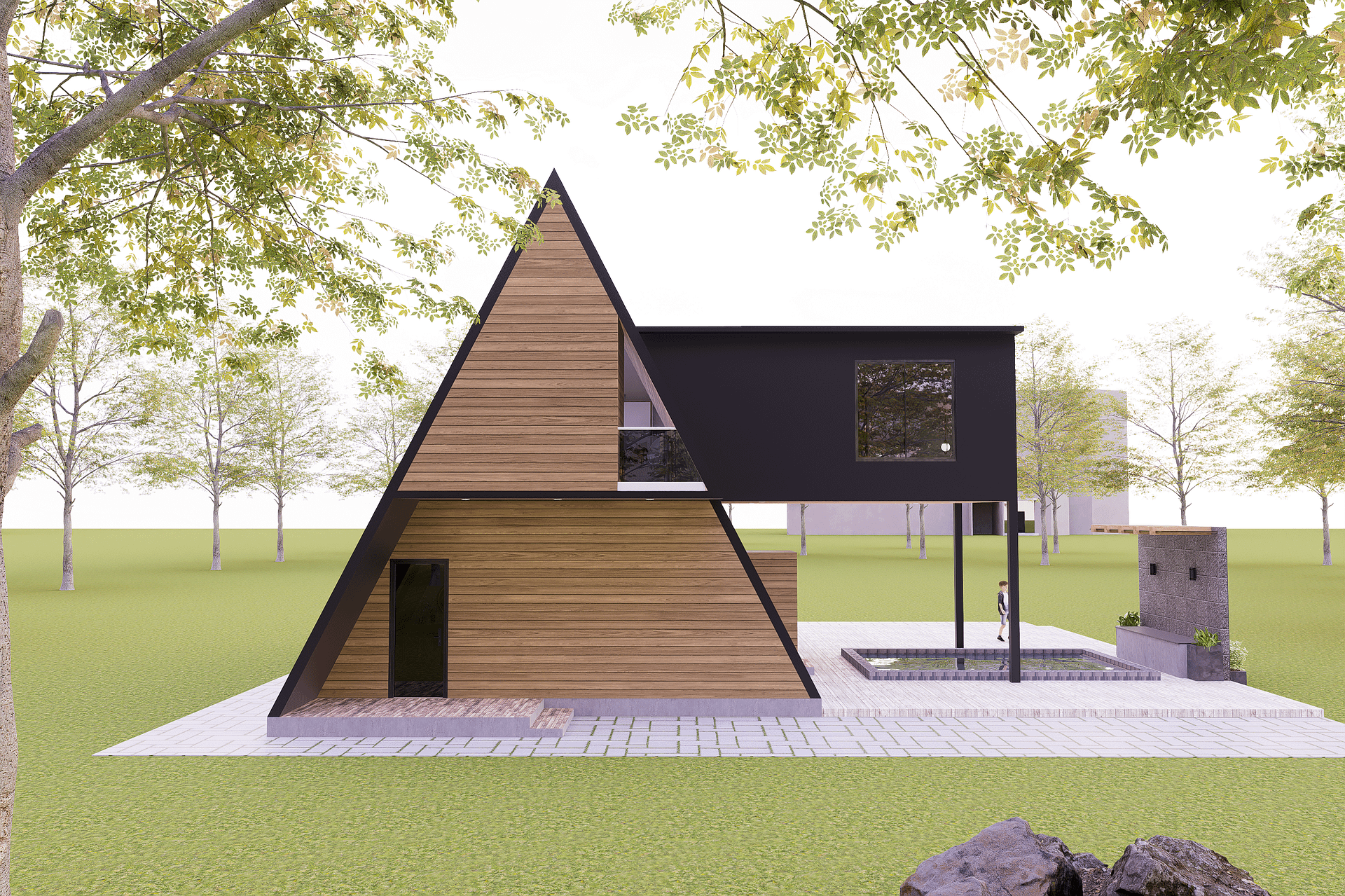 2 Storey A-Frame 3BHK House product image (7)