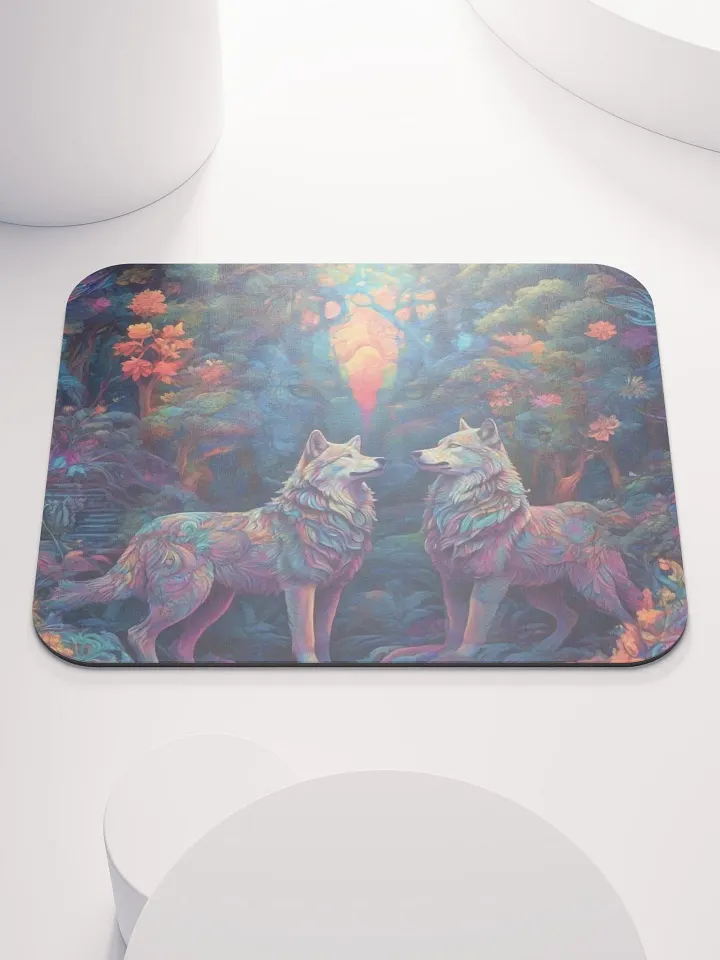 Wolf Animal Spirit Mouse Pad product image (2)