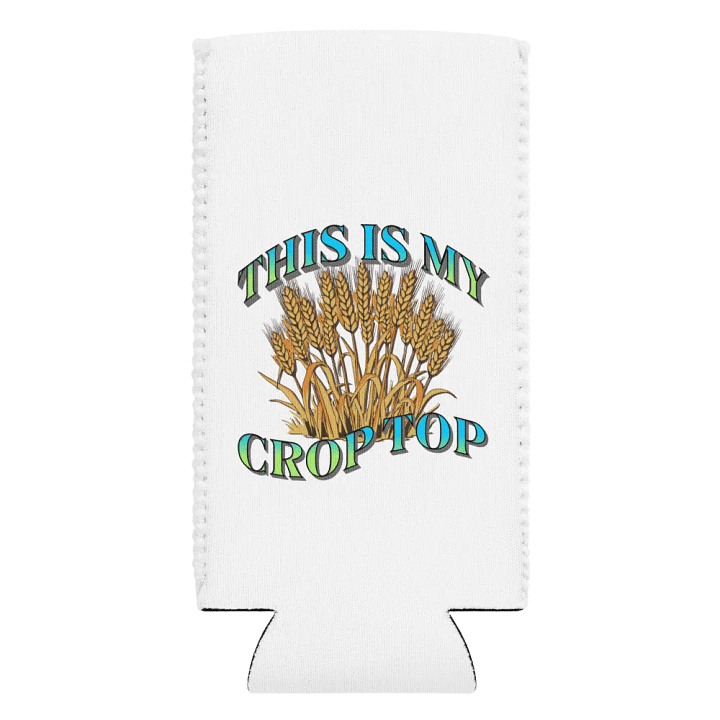 This Is My Crop Top Wheat Can Cooler product image (2)