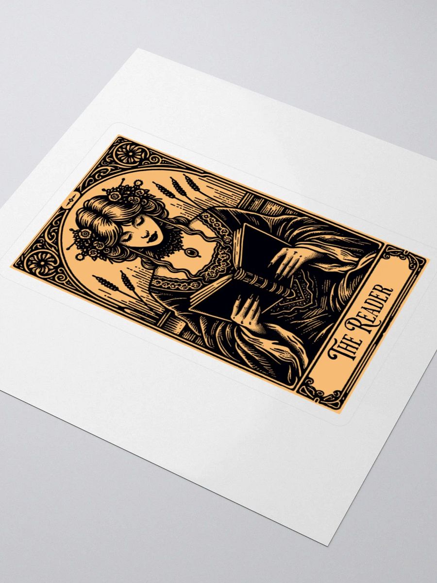 The Reader Tarot Card Sticker product image (3)