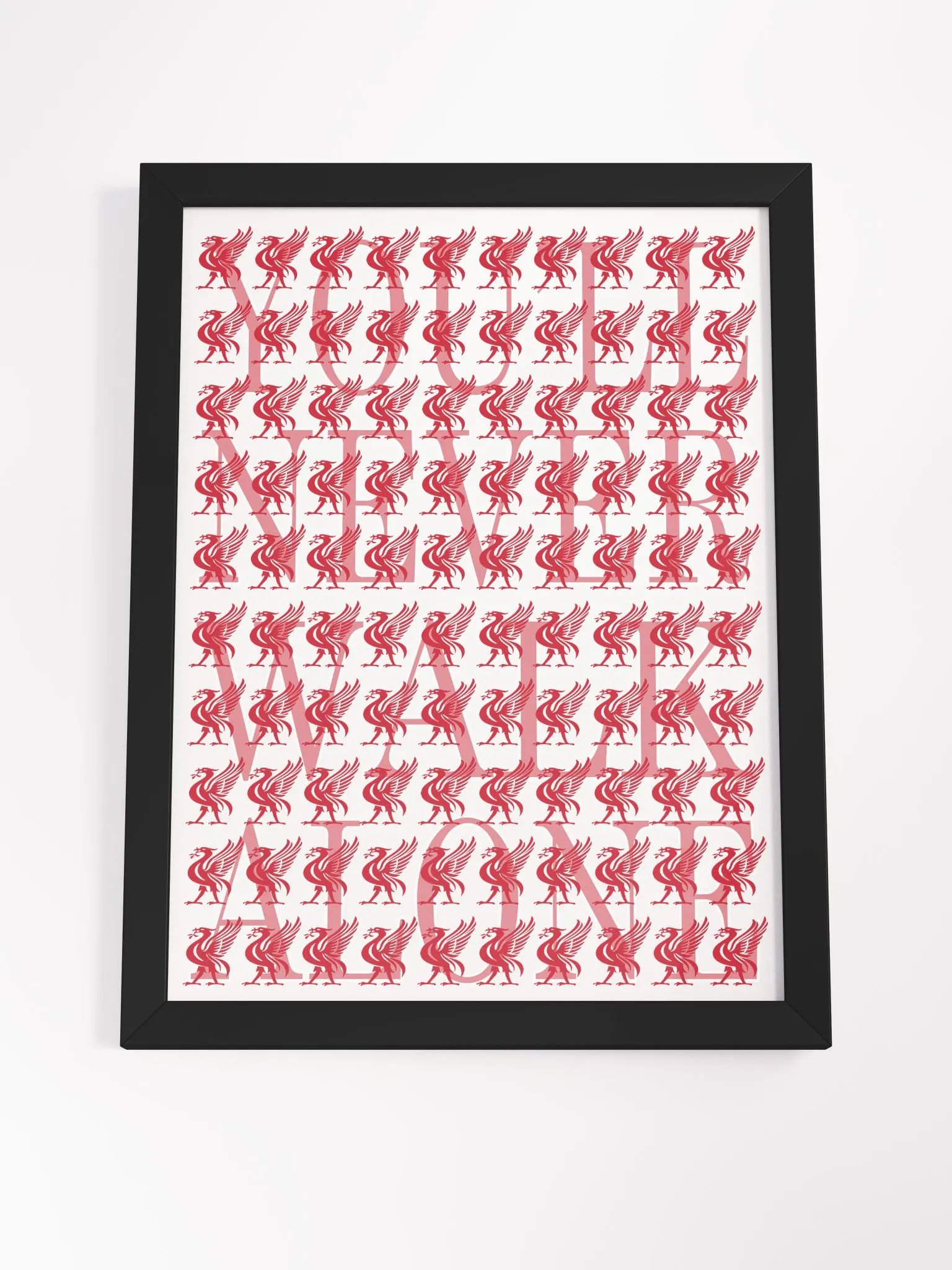 Liverpool FC - You'll Never Walk Alone - Framed High-Quality Matte Poster product image (4)