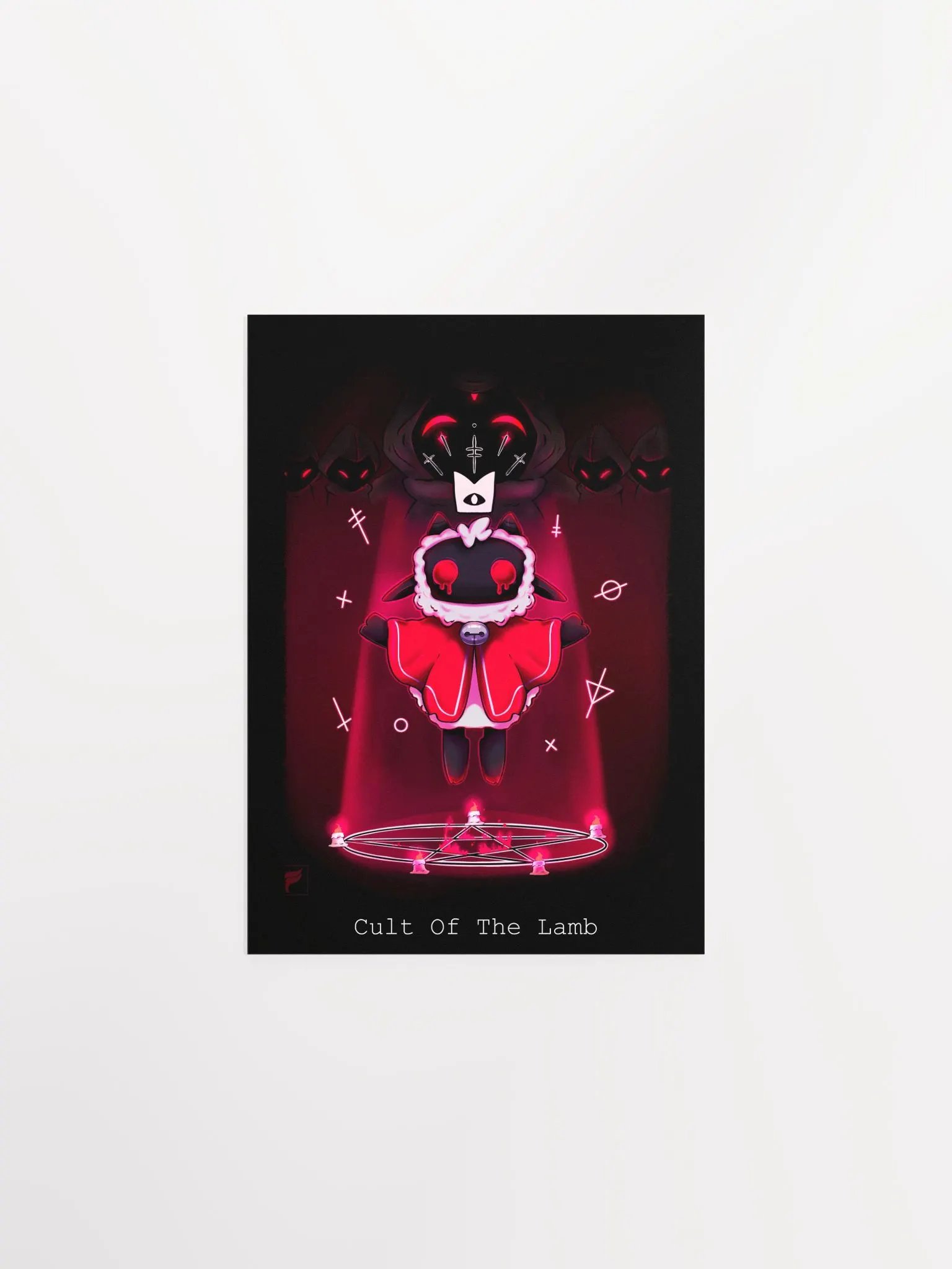Cult of the Lamb// Fanart print product image (7)