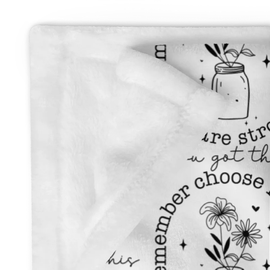 You Are Strong Blanket product image (12)