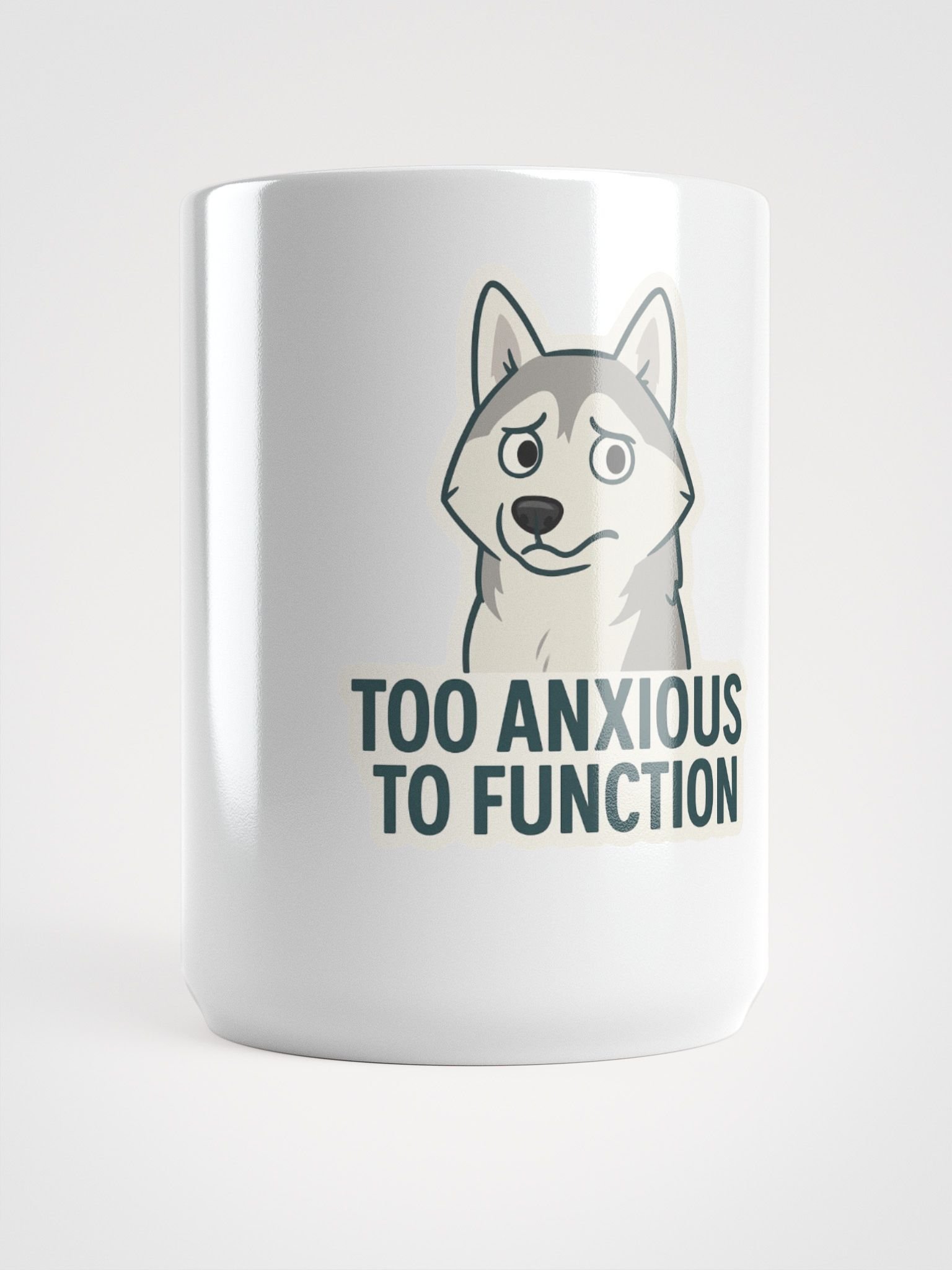 Too Anxious to Function – Cordell Mug 🐾💗 product image (1)