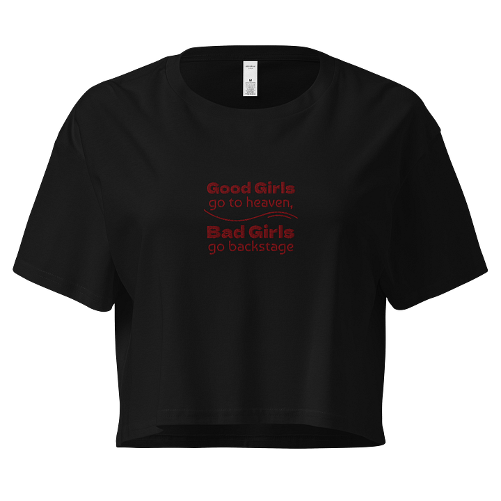 Backstage Rebel (EMBROIDERED) Women's Crop Top product image (1)