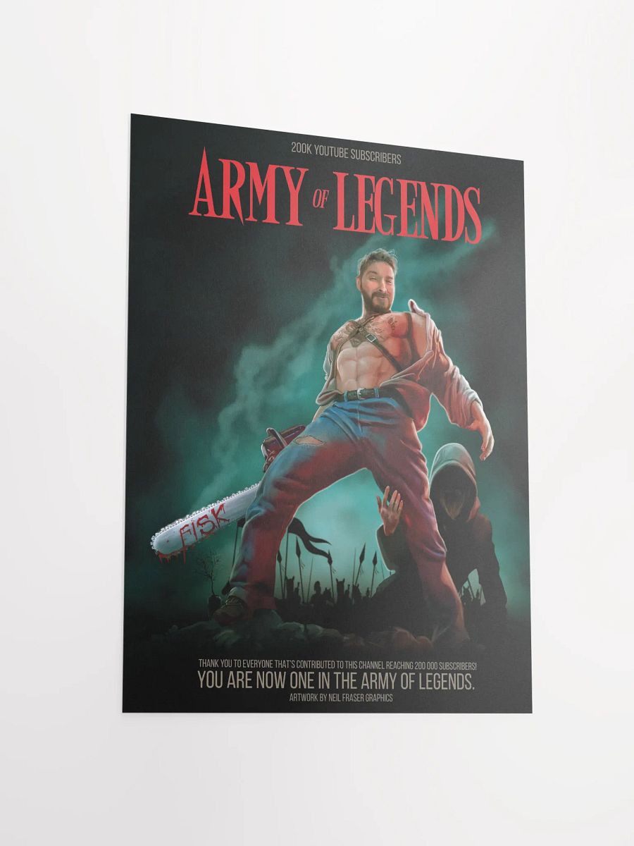 Army of Legends (200k Edition) Poster product image (3)