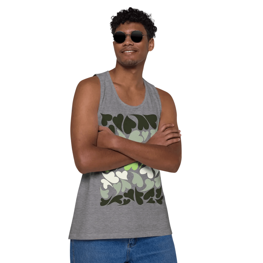 Nestled PRIDE Agender Tank Top product image (49)