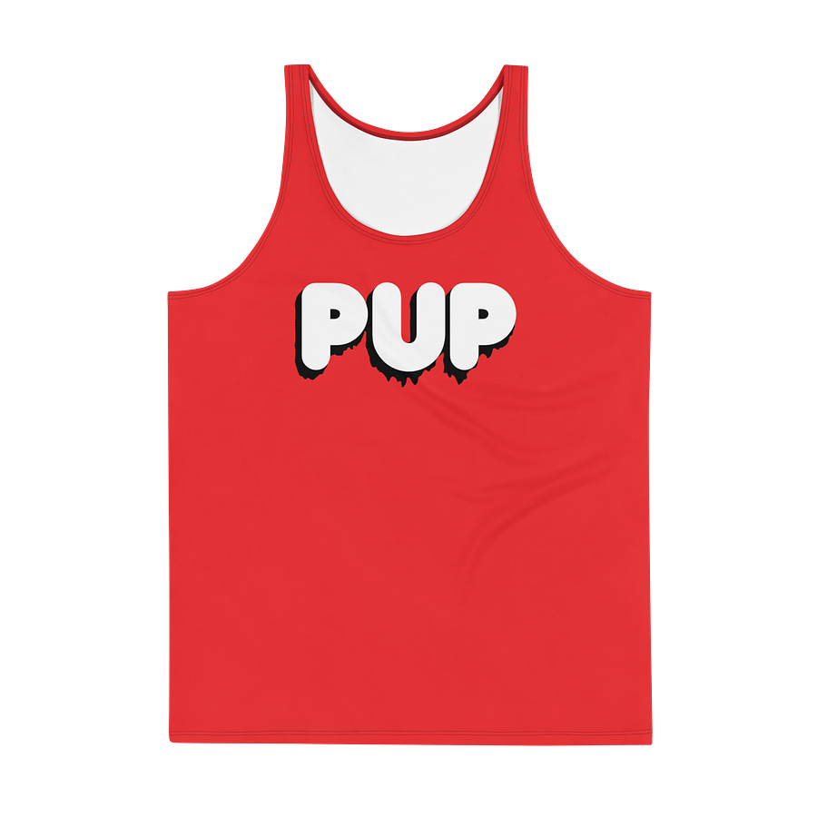 Identity Tank - PUP - Red / Black / White product image (1)