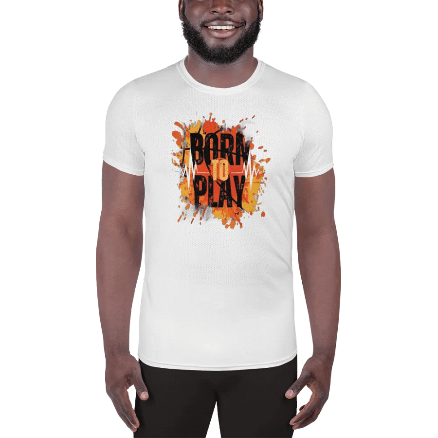 Pulse of Passion Athletic Tee product image (3)