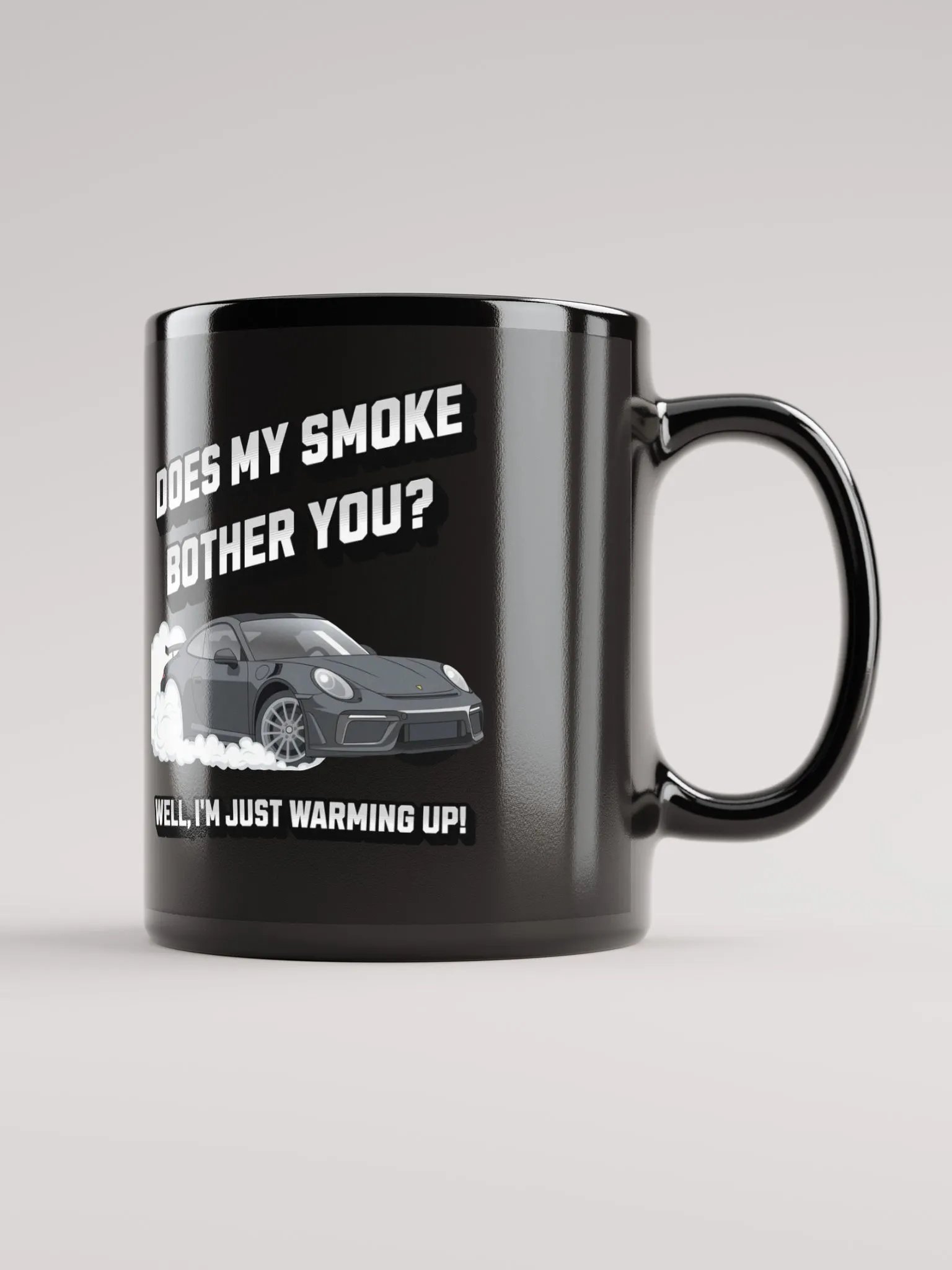 Does My Smoke Bother You - Black Mug product image (1)