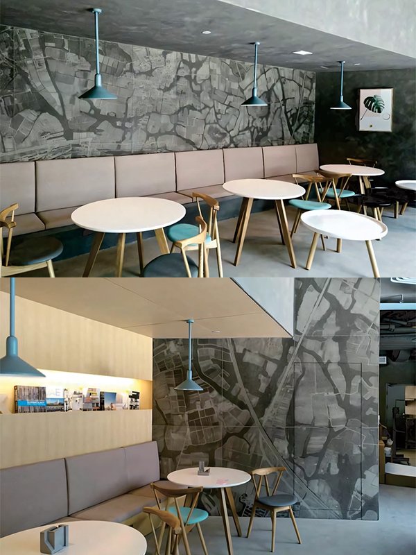 Artistic concrete imaging film product image (1)