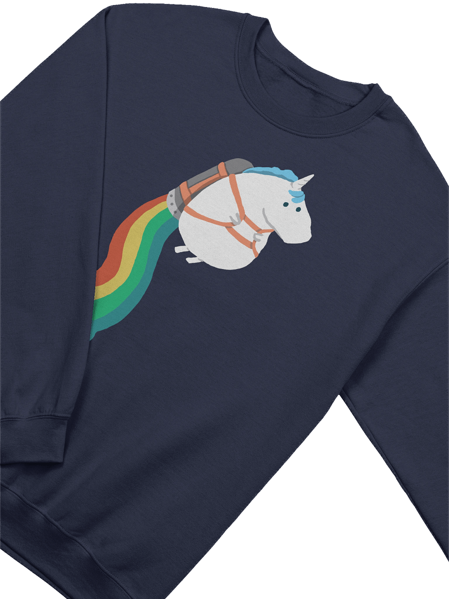 Flying Unicorn graphic sweatshirt product image (7)