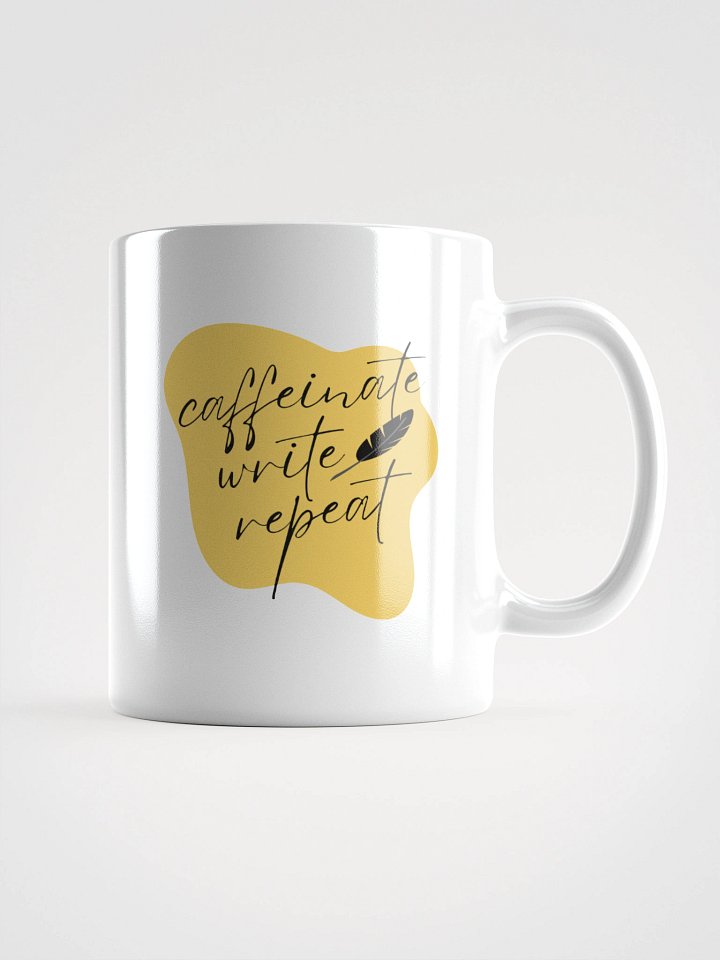 Caffeinate, Write, Repeat Mug product image (1)